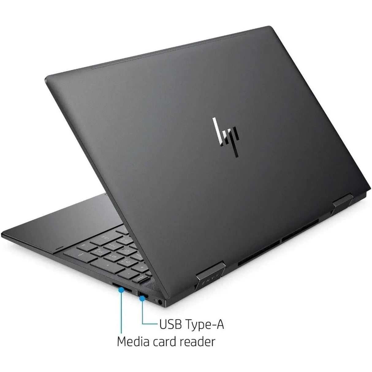 HP ENVY x360 15M-EU0023DX 15.6" Touch 16GB 256GB SSD AMD RYZEN 7 5700U 2.3GHz WIN11H, Black (Refurbished - Fair)