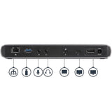 StarTech Thunderbolt 3 Dock, Dual 4K 60Hz DP, 85W PD, 3x USB, GbE (New)