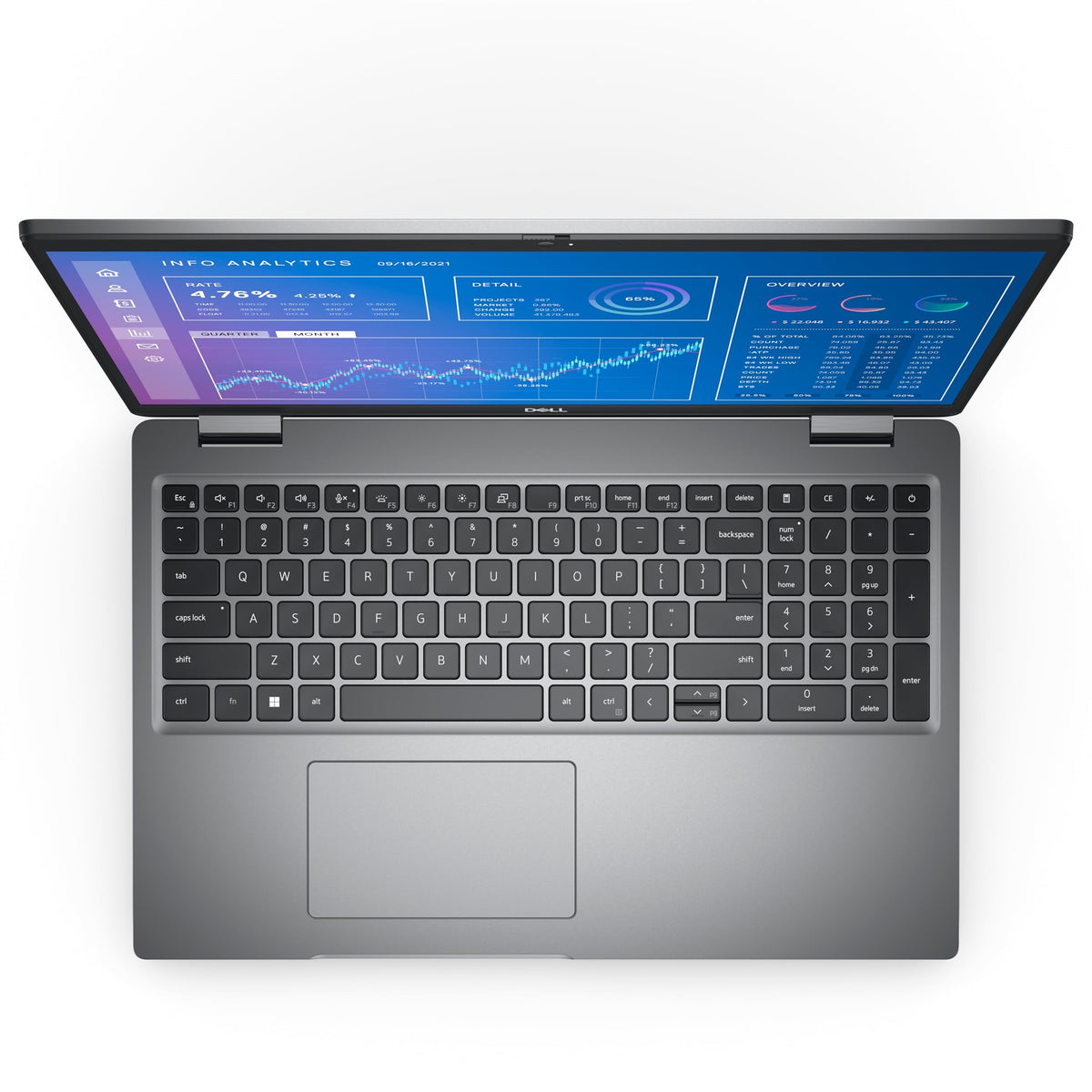 Dell Precision 3571 15.6" 64GB 1TB SSD Core™ i9-12900H 2.5GHz WIN11H, Titan Gray (Refurbished - Fair)