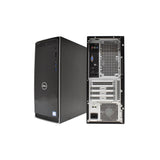 Dell Inspiron 3670 Tower 8GB 512GB SSD Core™ i3-8100 3.6GHz WIN11H, BLACK (Refurbished - Fair)