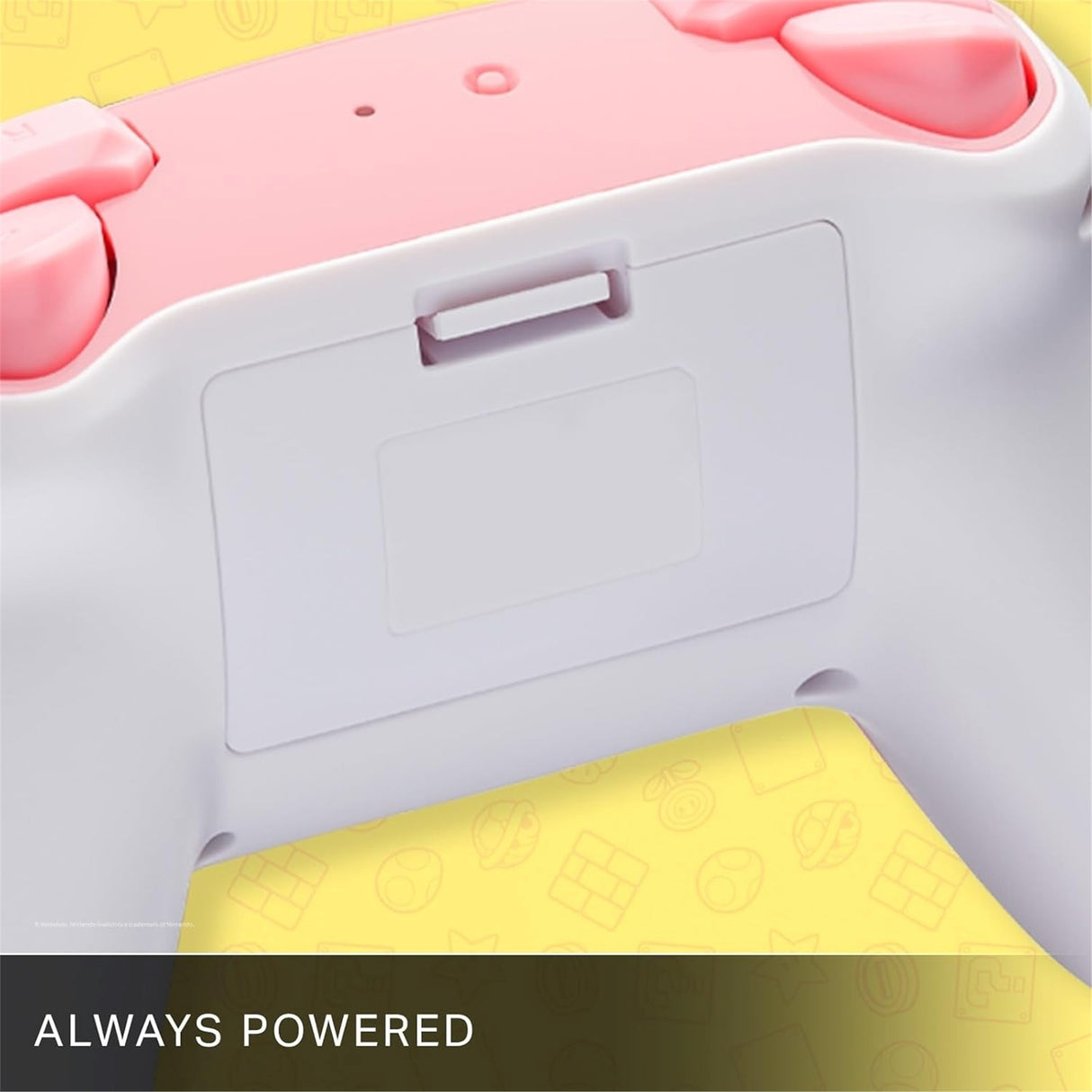 PowerA Wireless Controller for Nintendo Switch - Princess Peach Pink, Switch Lite/Switch-OLED Model (New)