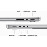 Apple MacBook Pro (14-inch, M3 Pro, Nov 2023) 14" 36GB 512GB SSD Apple M3 Pro 4.00GHz macOS, Silver (Refurbished - Fair)