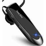 NEW BEE LC-B41 Bluetooth Wireless Over-Ear Headphones, Black (New)