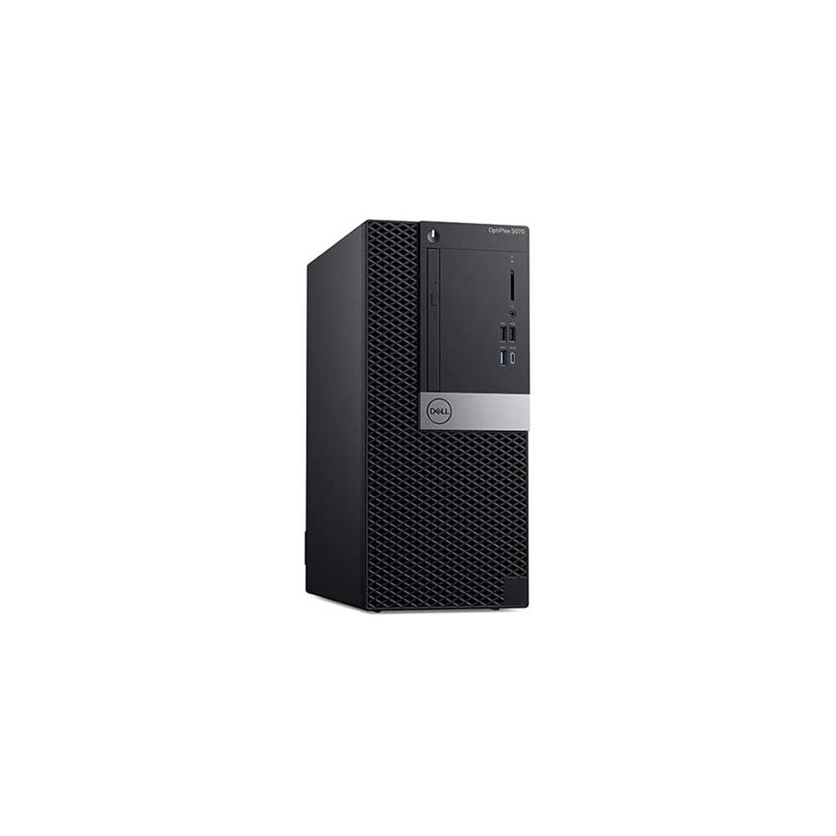 Dell Optiplex 5070 Tower 16GB 512GB SSD Core™ i7-9700 3.0GHz WIN11P, BLACK (Refurbished - Excellent)
