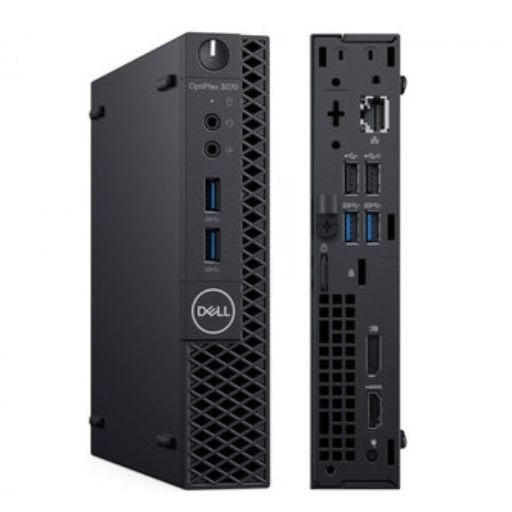 Dell Optiplex 3070 MicroTower 16GB 256GB SSD Core™ i5-9500T 2.2GHz WIN11P, Black (Refurbished - Fair)