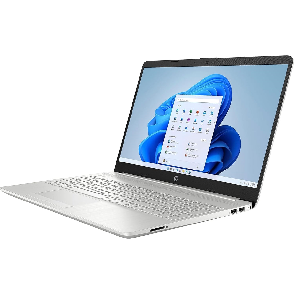 HP 15-DW2025CL 15.6" 16GB 512GB SSD Core™ i5-1035G1 1.0GHz WIN11P, Natural Silver (Refurbished - Very Good)