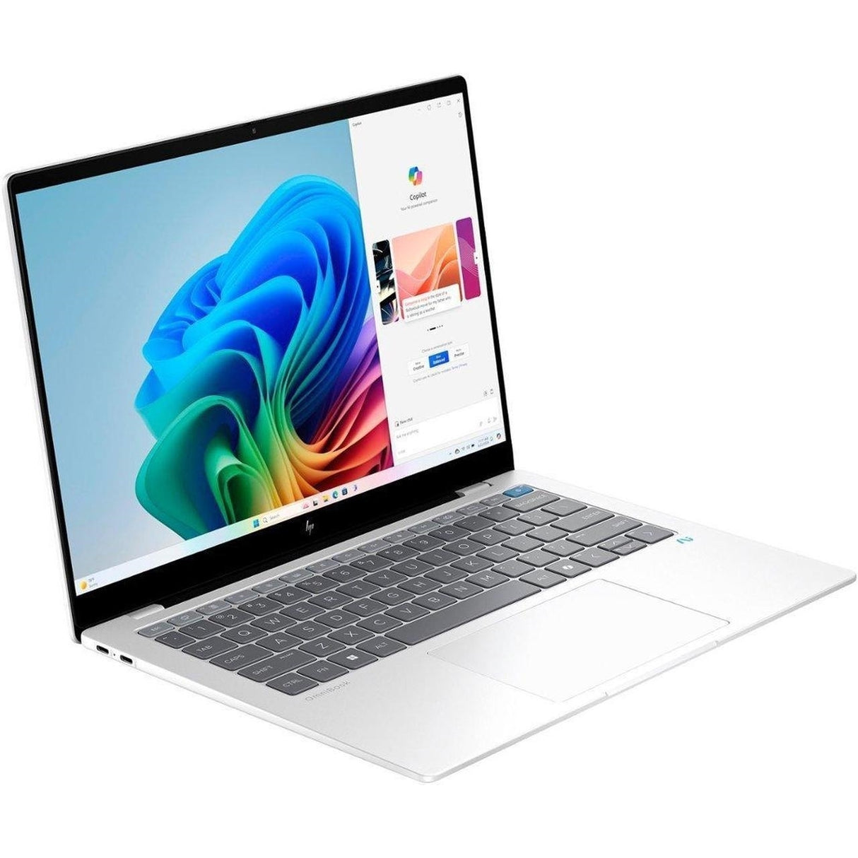 HP OmniBook X Copilot+ PC 14-FE1003DX 14" Touch 16GB 256GB X Plus 3.4GHz Win11H, Silver (Refurbished - Very Good)
