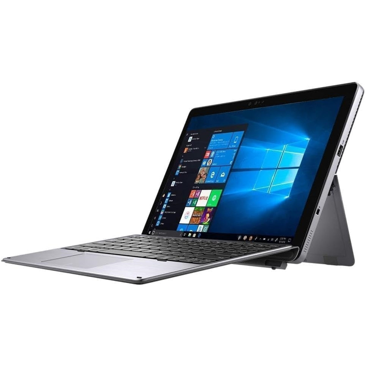 Dell Latitude 7200 2‑in‑1 12.3" Touch 16GB 256GB SSD Core™ i7‑8665U 1.9GHz Win11P, Silver (Refurbished - Very Good)