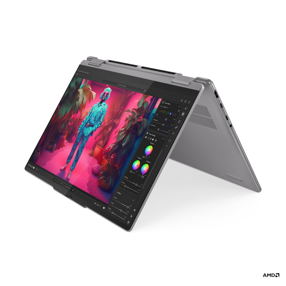 Lenovo Yoga 7 2-in-1 14AHP9 14" 8GB 1TB SSD AMD Ryzen™ 5 8640HS 3.3GHz WIN11H, Storm Gray (Refurbished - Fair)