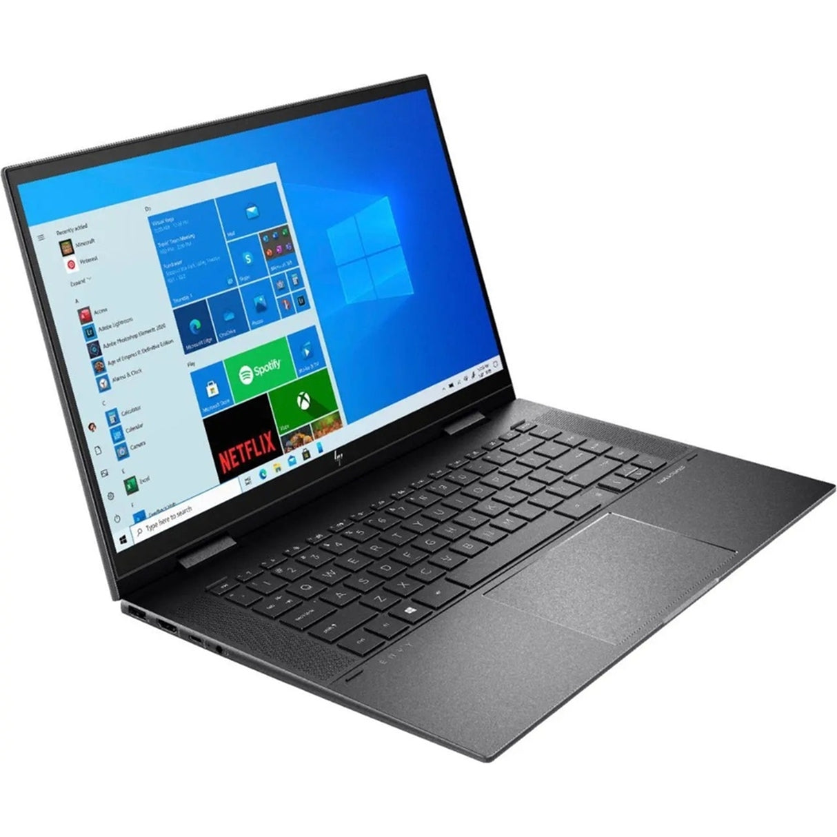 HP ENVY X360 15M-EU0013DX 15.6" Touch 16GB 256GB SSD Ryzen™ 5 5500U 2.4GHz Win11H, Nightfall Black (Refurbished - Fair)