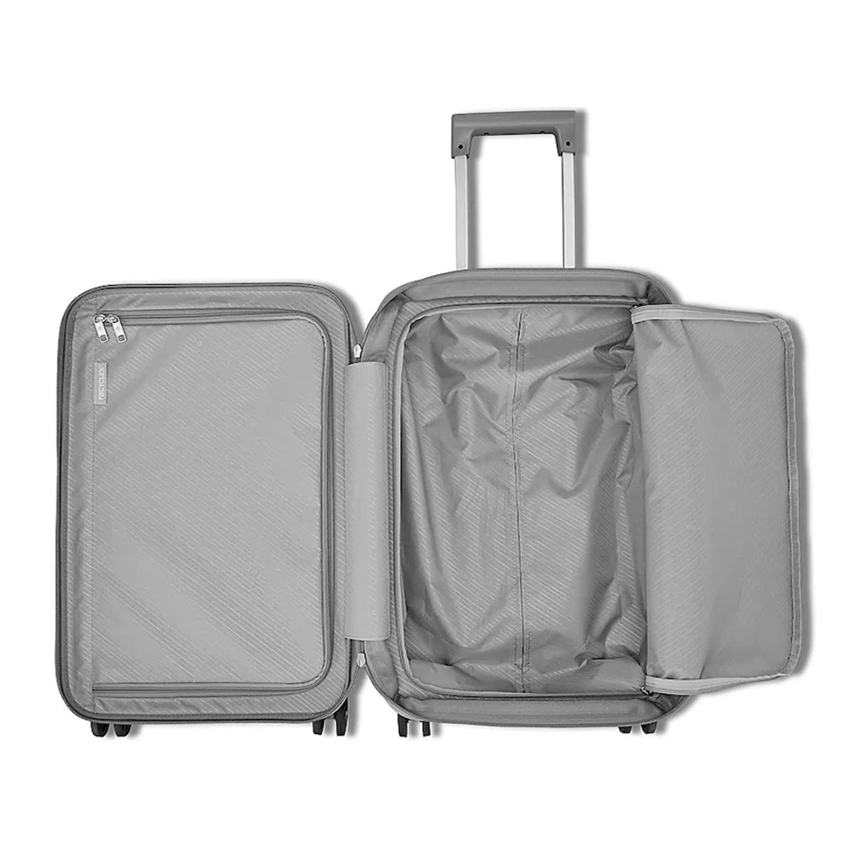 Samsonite - UpLIFT HS 20" Expandable Carry on Spinner Suitcase - Silver Shimmer (Refurbished - Excellent)