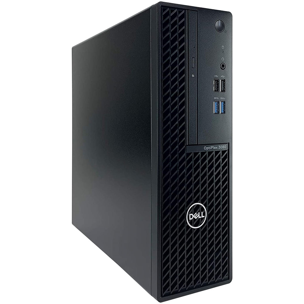 Dell Optiplex 3080 SFF (8GB, 256GB SSD, i5-10500 3.10GHz) Win11H, Black (Refurbished - Very Good)