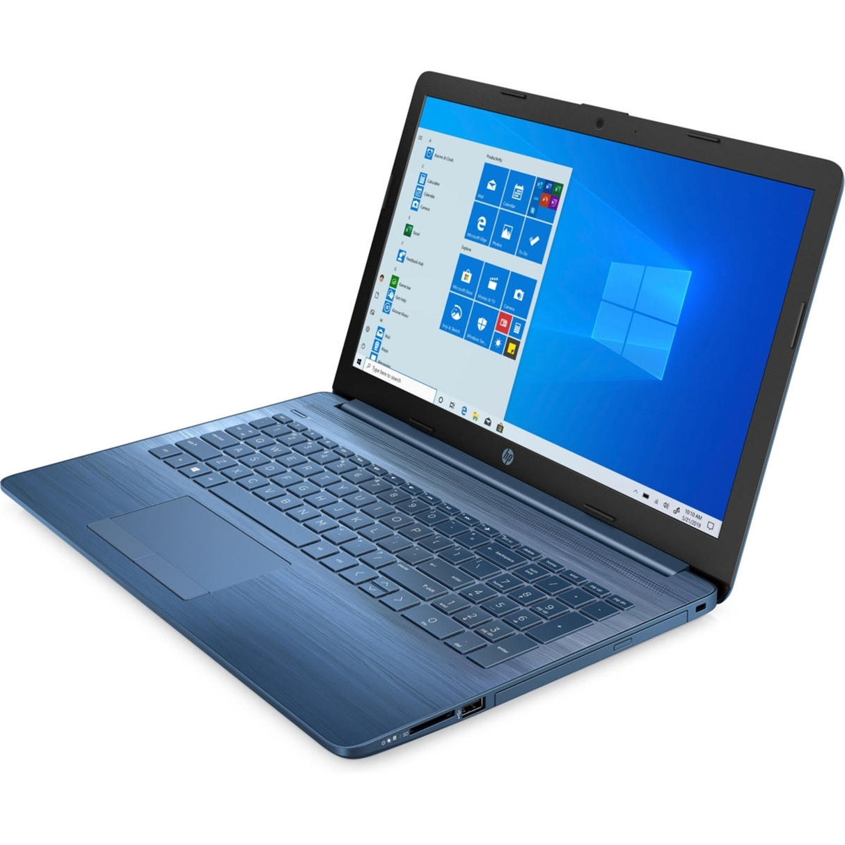 HP 15-DA3019CY 15.6" 16GB 512GB SSD Intel Core i5-1035G1 X4 1.0GHz Win11H, Blue (Refurbished - Very Good)