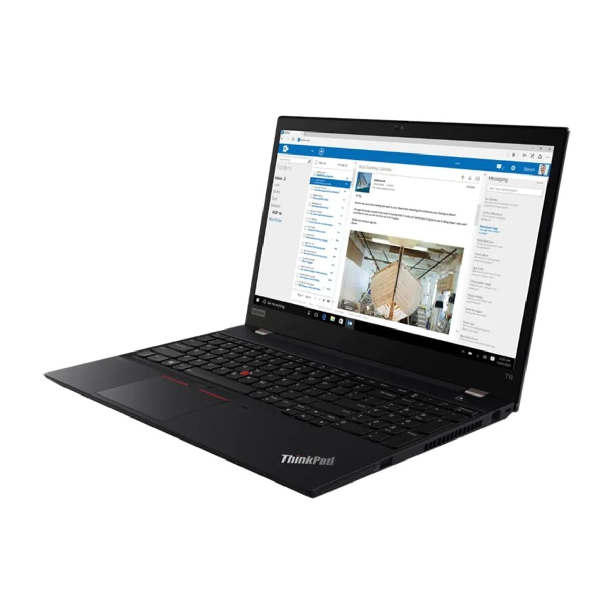 Lenovo ThinkPad T15 Gen 2 15.6" 16GB 512GB SSD Core™ i5-1145G7 2.6GHz WIN11P, Black (Refurbished - Premium)