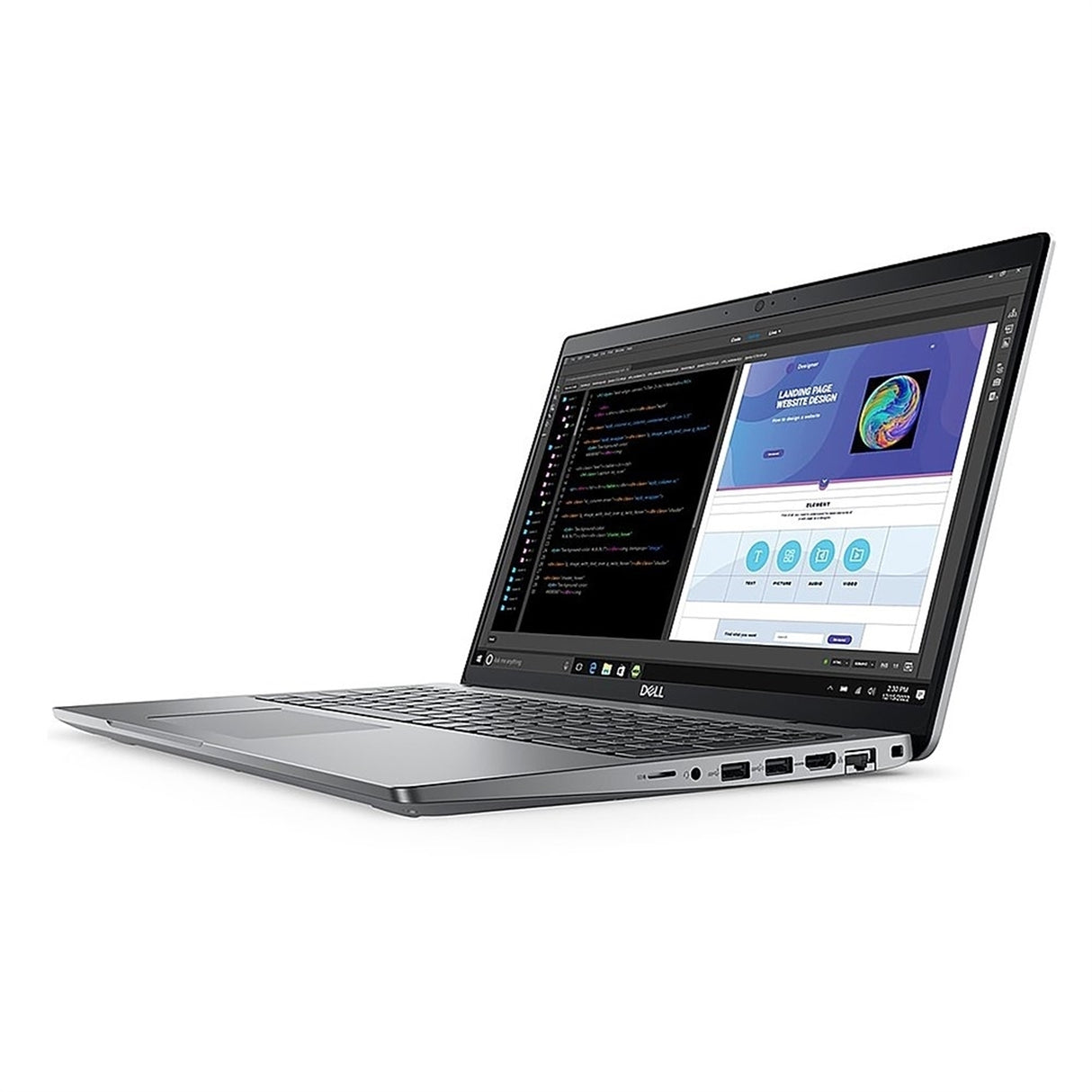 Dell Precision 3580 15.6" 32GB 256GB SSD Core™ i5-1335U 1.3GHz WIN11P, Silver (Refurbished - Fair)