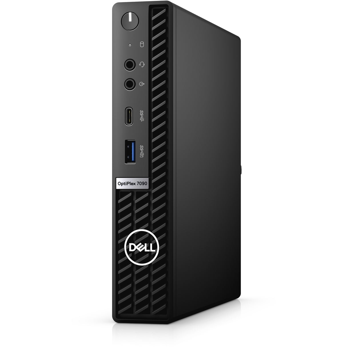 Dell Optiplex 7090 Ultra SFF (16GB, 256GB SSD, i5-10500T 2.3GHz) Win11P, Black (Refurbished - Fair)