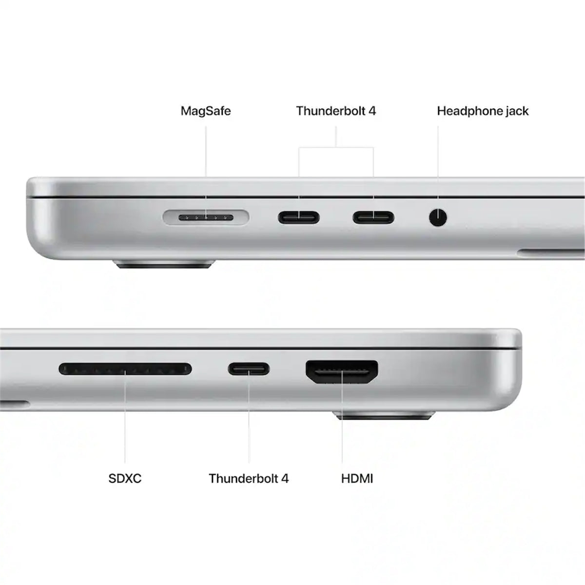 Apple MacBook Pro (16-inch, M2 Pro, 2023) 16.2" 16GB 1TB SSD Apple M2 Pro 3.5GHz macOS, Silver (Refurbished - Fair)