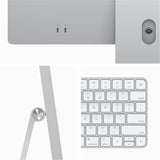 2023 Apple iMac 24", 8GB 256GB SSD, Apple M3 2.66GHz, Silver (Refurbished - Very Good)