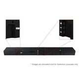 Samsung - HW-Q990D/ZA 11.1.4 Channel Q-Series Soundbar with Wireless Subwoofer and Rear Speakers (New, Open Box)