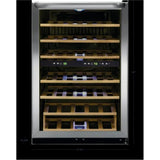 Frigidaire - 45 Bottle Two-Zone Wine Cooler - Stainless Steel (New)