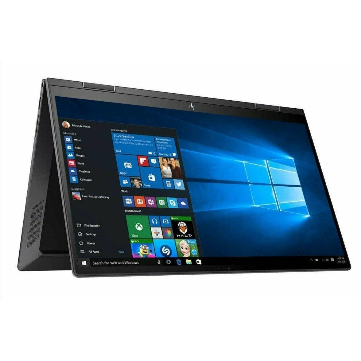 HP ENVY x360 15-ee1083cl 15.6" Touch 12GB 512GB SSD AMD Ryzen™ 7 5700U 1.8GHz, Nightfall Black (Refurbished - Fair)