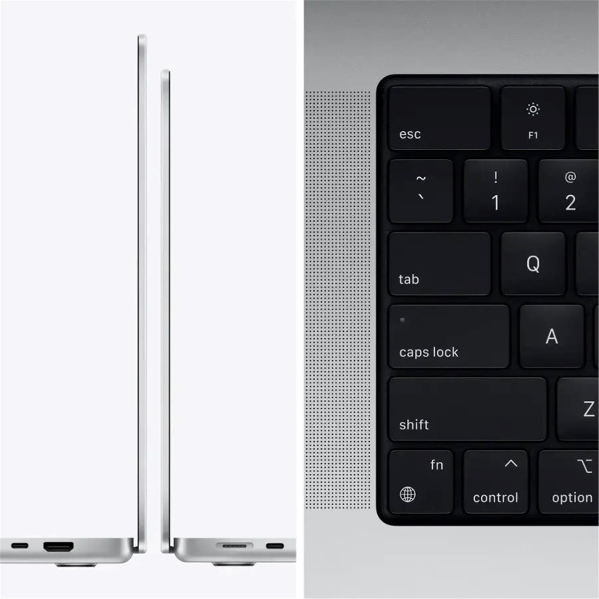 Apple MacBook Pro (16-inch, M1 Pro, 2021) 16" 32GB 512GB SSD Apple M1 Pro (10-core CPU), Silver (Refurbished - Excellent)