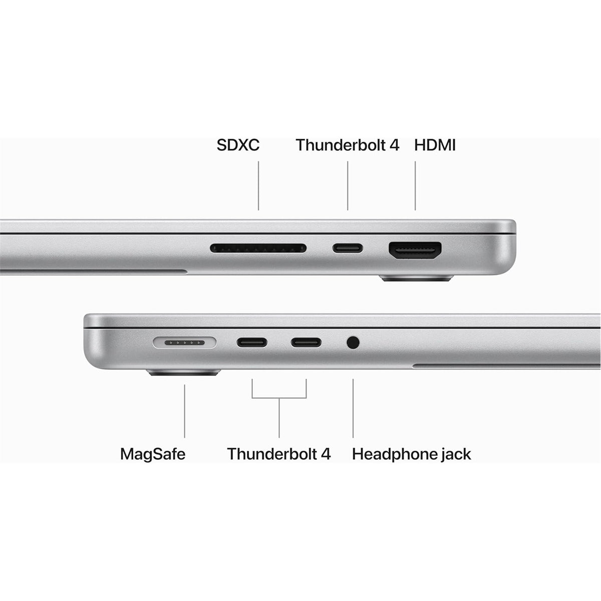 Apple MacBook Pro (14-inch, M3 Pro, Nov 2023) 14.2" 36GB 512GB SSD Apple M3 Pro 4.00GHz, SILVER (Refurbished - Fair)