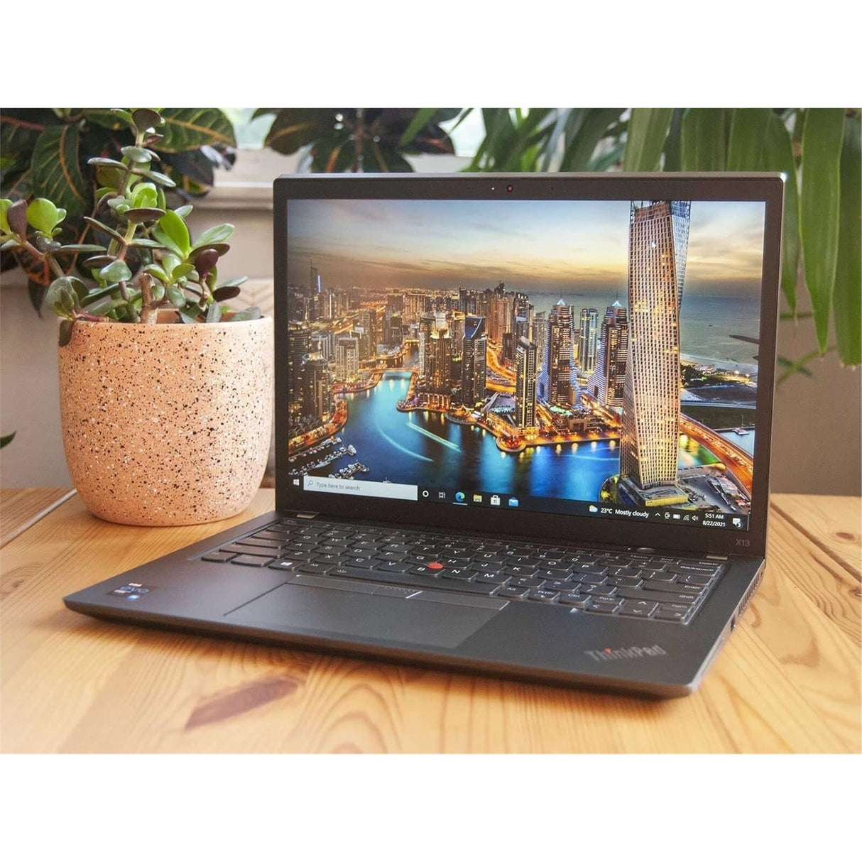 Lenovo ThinkPad X13 Gen 2 13.3" 8GB 256GB SSD Core™ i5-1135G7 4.2GHz Win11P, Black (Refurbished - Fair)