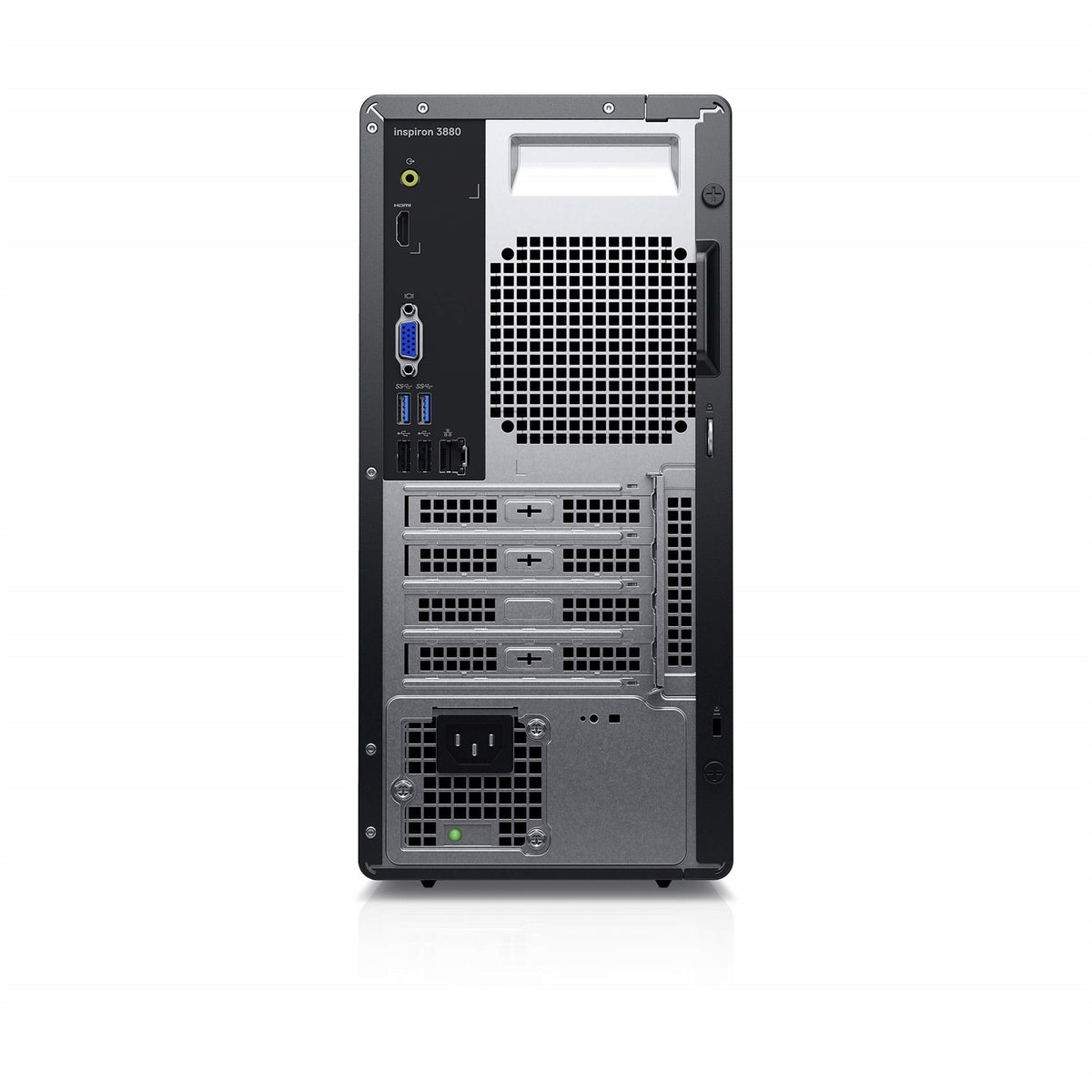 Dell Inspiron 3880 Tower 16GB 512GB SSD Core™ i3-10100 3.6GHz WIN11H, BLACK (Refurbished - Very Good)