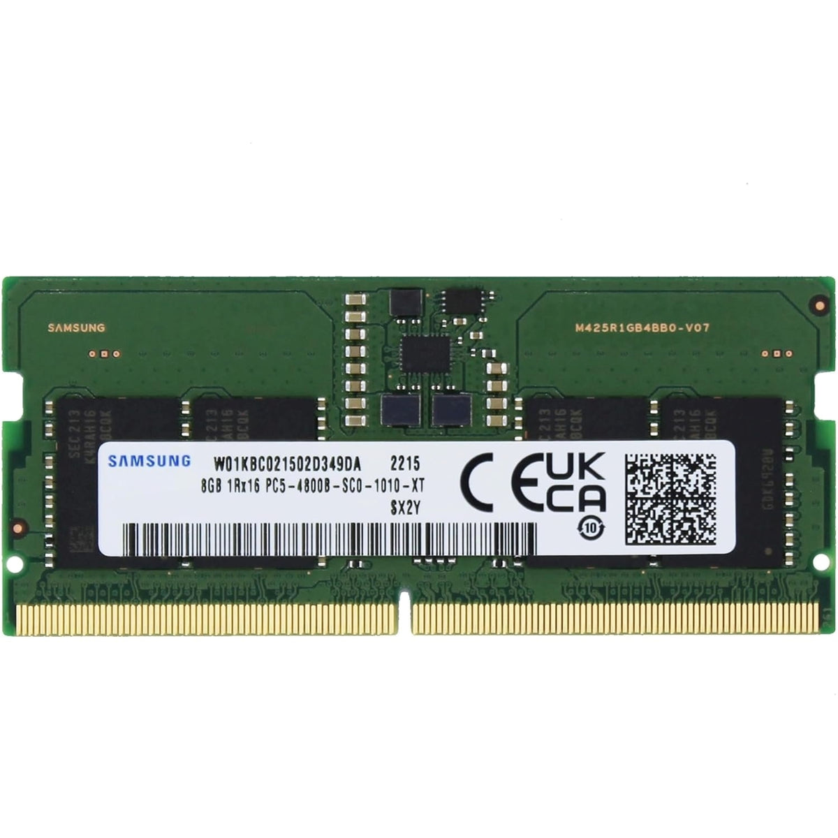 Samsung 8GB (1 x 8GB) DDR5 4800 Laptop Memory - M425R1GB4BB0-CQK0D (Refurbished - Very Good)