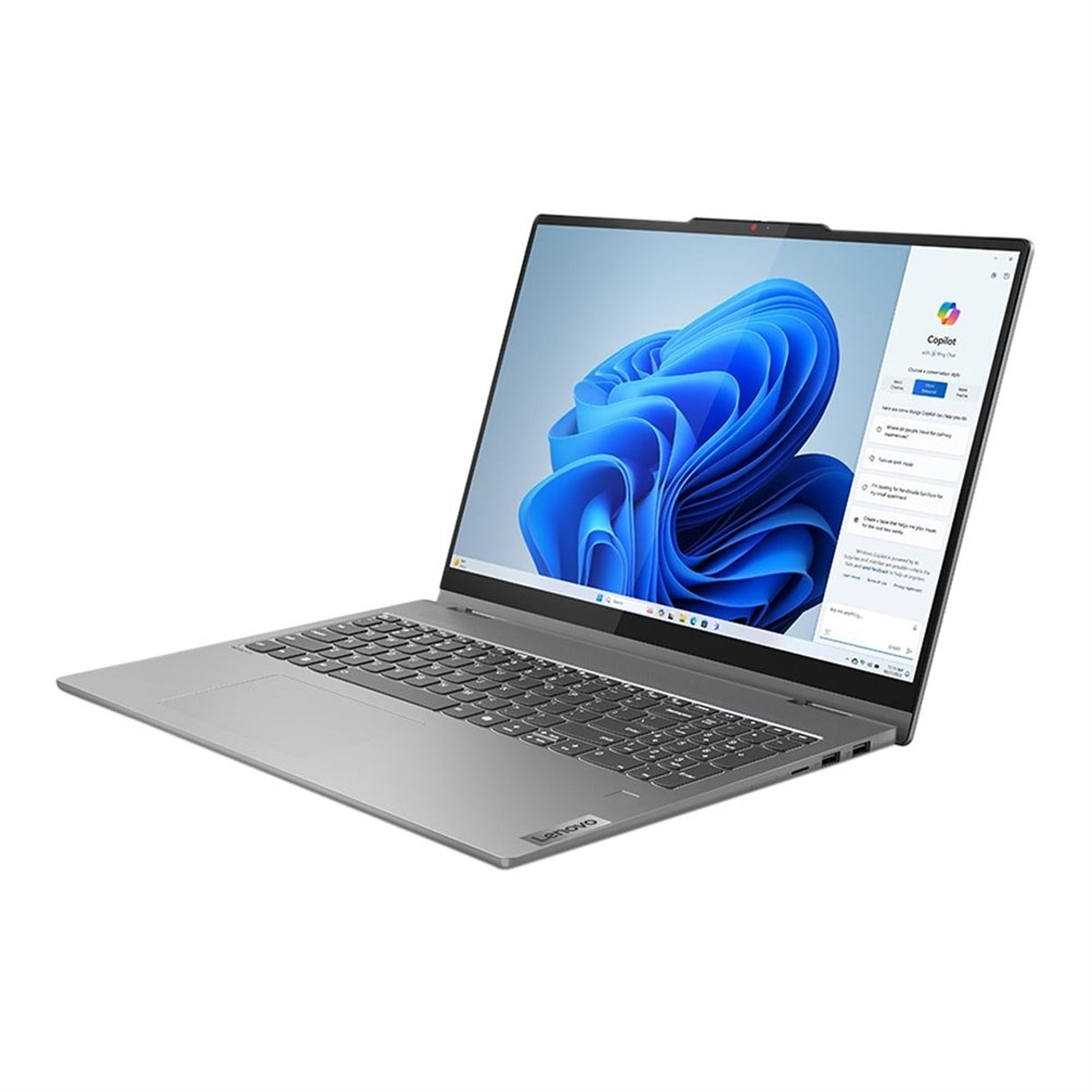 Lenovo IdeaPad 5 16AHP9 16" Touch 8GB 256GB SSD AMD Ryzen™ 5 8640HS 4.3GHz WIN11H, Silver (Refurbished - Excellent)