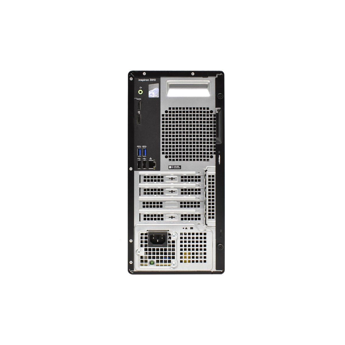 Dell Inspiron 3910 Tower 16GB 256GB SSD Core™ i5-12400 2.5GHz WIN11H, Black (Refurbished - Fair)