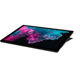 Microsoft Surface Pro 6th Gen 12.3" (256GB SSD, WiFi, 1.6GHz) Matte Black (Refurbished - Very Good)
