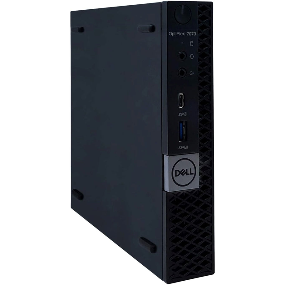 Dell Optiplex 7070 MicroTower 16GB 512GB SSD Core™ i5-9500T 2.20GHz WIN11P, Black (Refurbished - Very Good)