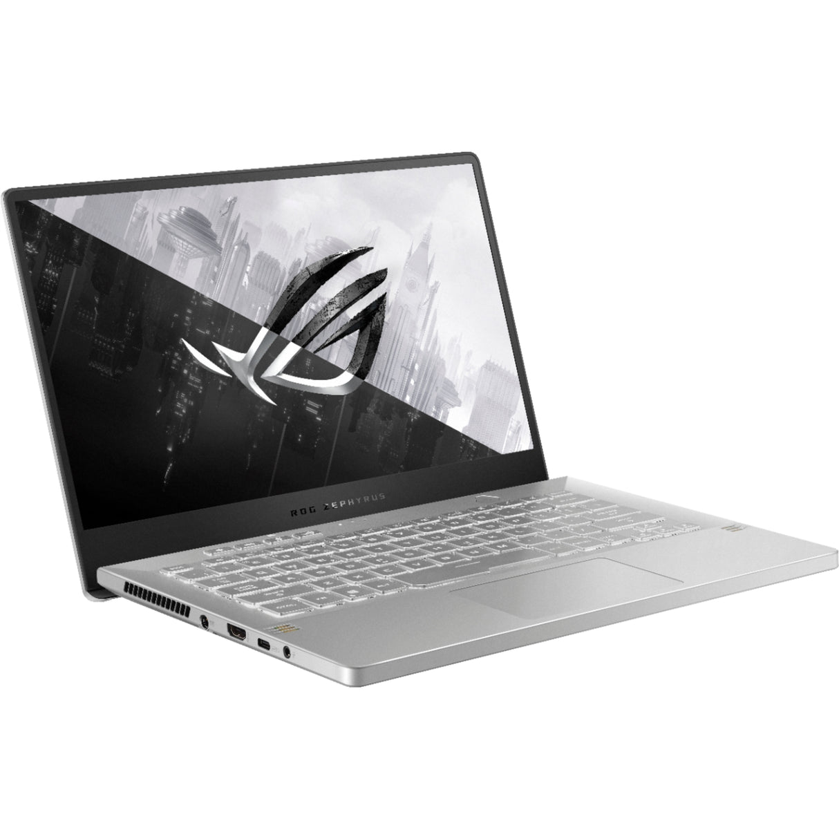 Asus ROG ZEPHYRUS G14 Gaming GA401QM-G14.R73060 14" 16GB 1TB AMD Ryzen™ R7 5800HS WIN11H, Moonlight White (Refurbished - Fair)