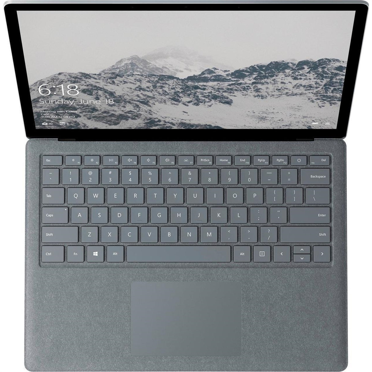 Microsoft Surface Laptop 2 LQP-00001 13.5" 16GB 256GB SSD Core™ i7-1065G7 1.3GHz WIN11P, Silver (Refurbished - Fair)