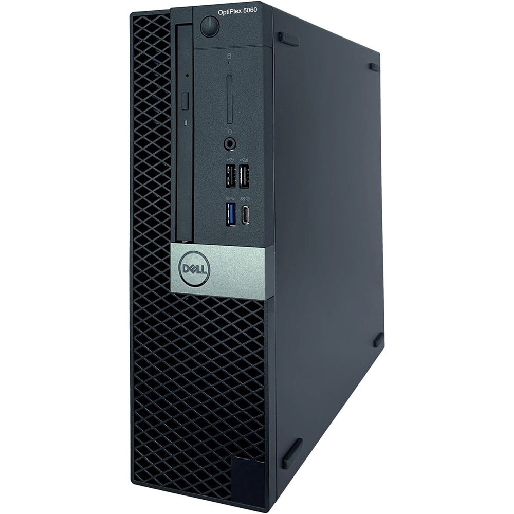 Dell Optiplex 5060 SFF (16GB, 512GB SSD, i7-8700 3.4GHz) Win11P, Black (Refurbished - Excellent)