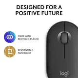 Logitech - Pebble Mouse 2 M350s Slim Lightweight Bluetooth Mouse (New)