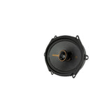 KICKER - KS Series 6" x 8" 2-Way Car Speakers with Polypropylene Cones (Pair) - Black (New, Open Box)
