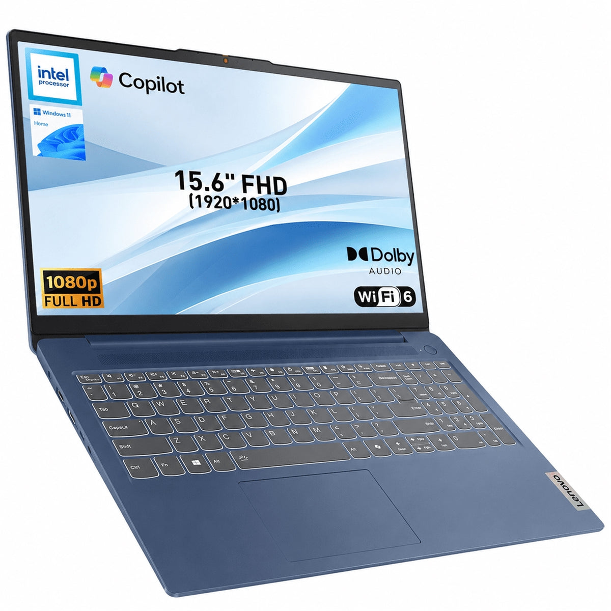 Lenovo IdeaPad 1 15IRU7 15.6" 16GB 256GB SSD Core™ i5-1334U 1GHz WIN11H, Abyss Blue (Refurbished - Fair)