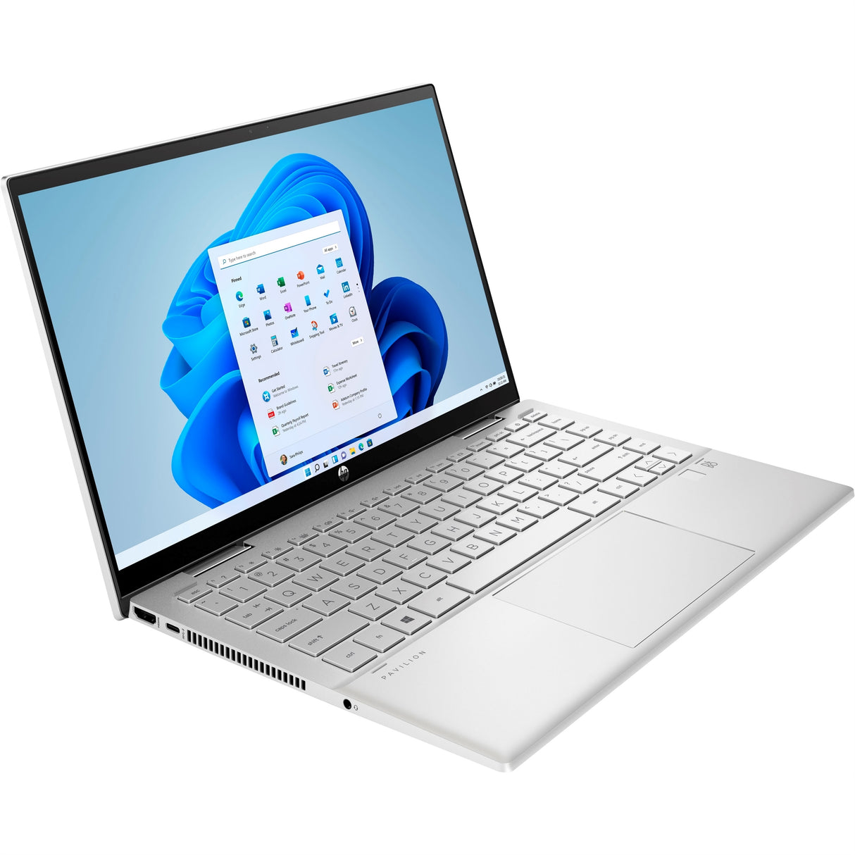 HP Pavilion X360 14M-DY0113DX 14" 8GB 512GB SSD Core™ I3-1125G4 2.4GHz WIN11H, Natural Silver (Refurbished - Very Good)