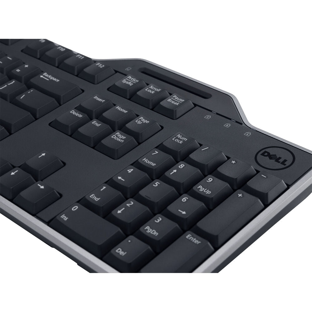 Dell KB813 Wired Keyboard with Smart Card Reader, Black (New)