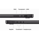 Apple MacBook Pro (14-inch, M3 Max, Nov 2023) 14.2" 64GB 1TB SSD Apple M3 Max Space Black (Refurbished - Fair)