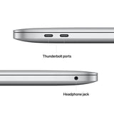 Apple MacBook Pro (13-inch, 2022) 13.3" 8GB 256GB SSD Apple M2 3.49GHz macOS, Silver (Refurbished - Fair)