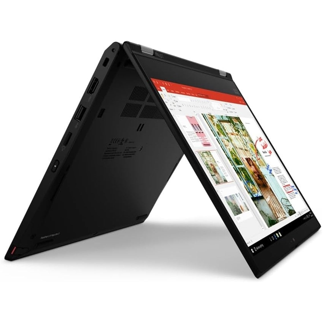 Lenovo Thinkpad L13 Yoga 14" 16GB 512GB SSD Core™ i5-10310U 1.7GHz WIN11P, Black (Refurbished - Premium)
