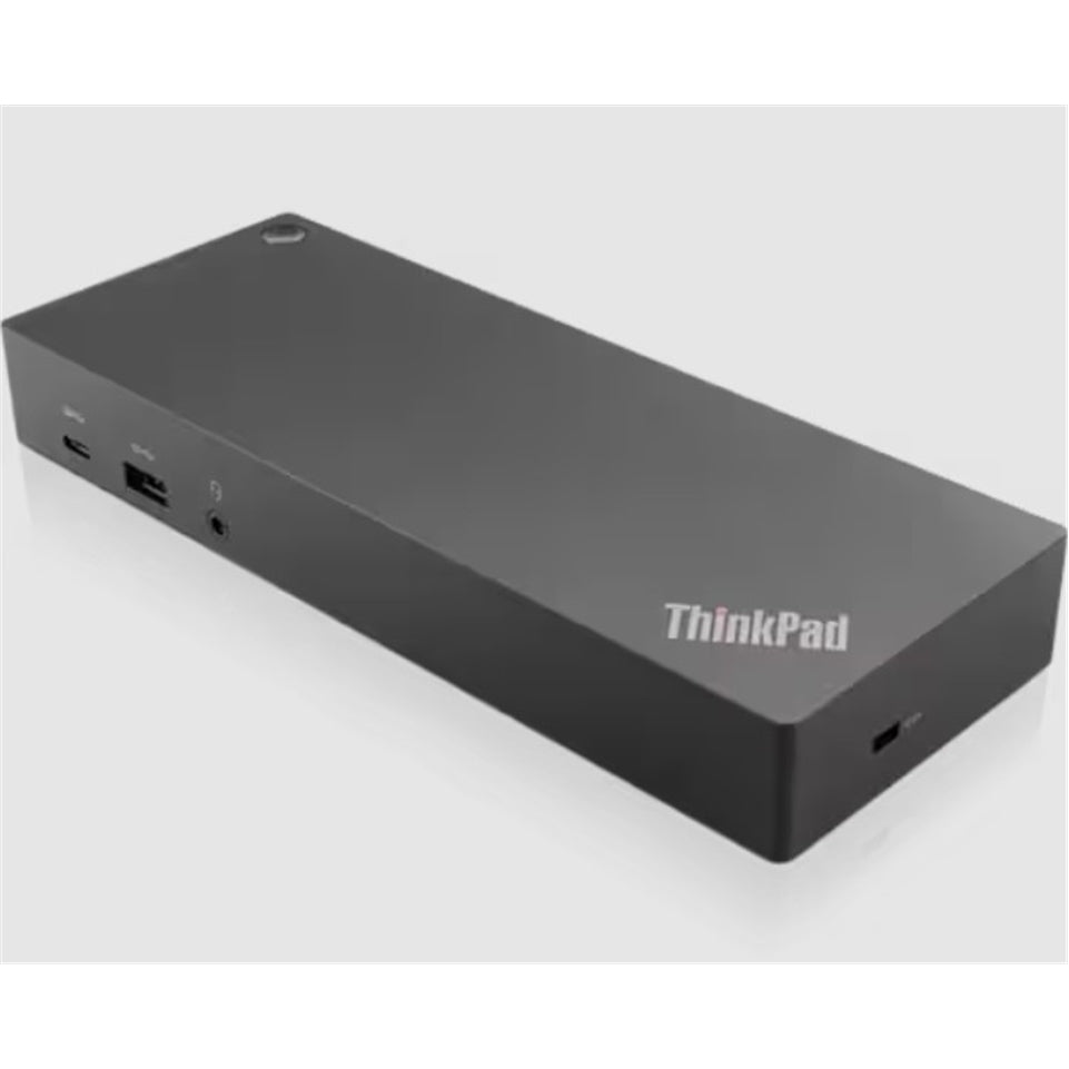 Lenovo ThinkPad Hybrid USB-C with USB-A Docking Station, Black (Refurbished - Fair)