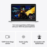 Apple MacBook Pro (14-inch, M4 Pro, 2024) 14.2" 24GB 512GB SSD Apple M4 Pro, Silver (Refurbished - Premium)