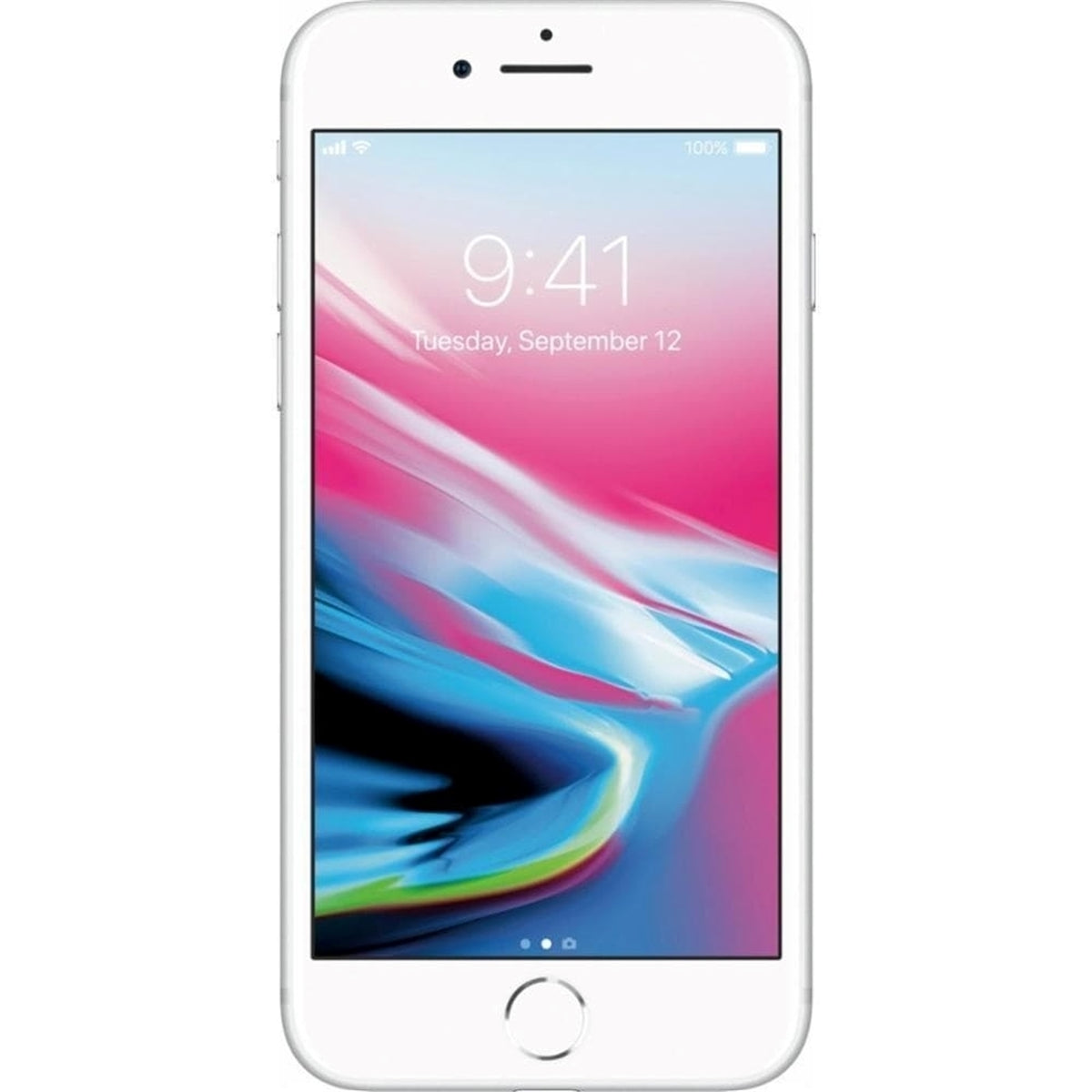 Apple iPhone 8 64GB 4.7" 4G LTE Unlocked, Silver (Refurbished - Premium)
