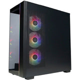 CyberPowerPC Gaming Desktop (16GB, 1TB SSD, i5-14400F, RTX 5060) Win11H, Black (New)