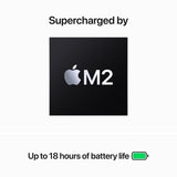 Apple MacBook Air (15-inch, M2, 2023) 15.3" 8GB 512GB SSD Apple M3 4.00GHz macOS, SILVER (Refurbished - Fair)